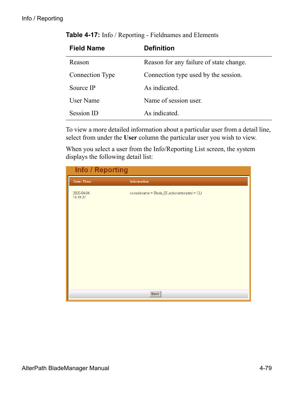Cyclades AlterPath BladeManager User Manual | Page 161 / 202