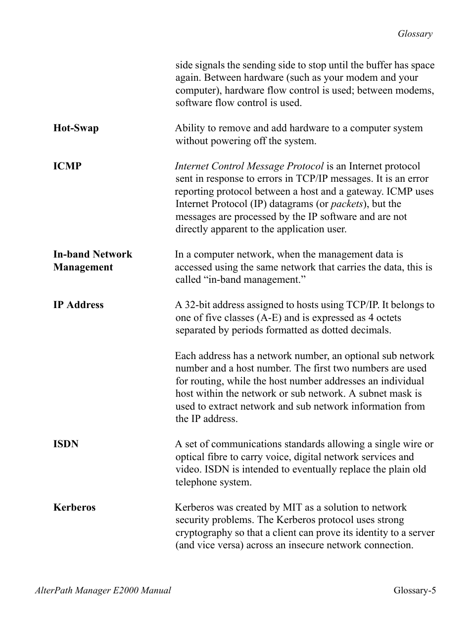 Cyclades AlterPath BladeManager User Manual | Page 191 / 202