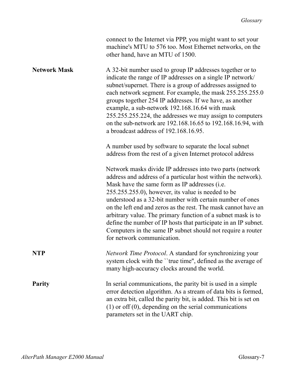 Cyclades AlterPath BladeManager User Manual | Page 193 / 202