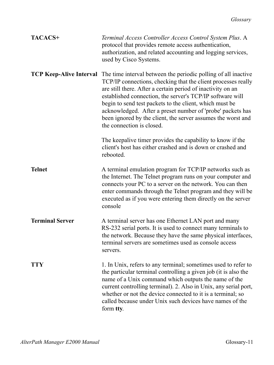 Cyclades AlterPath BladeManager User Manual | Page 197 / 202