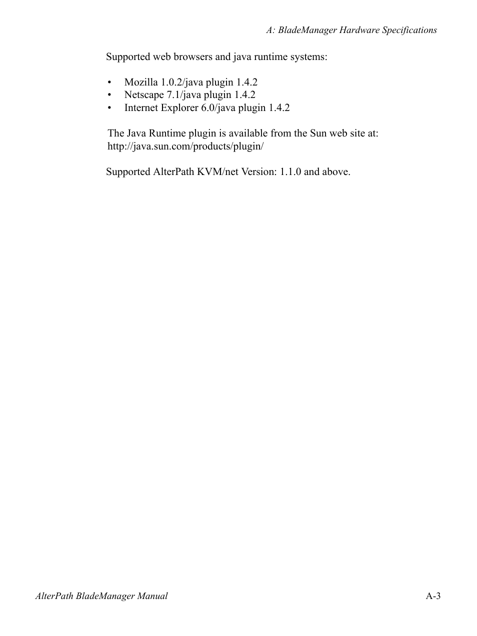 Cyclades AlterPath BladeManager User Manual | Page 201 / 202