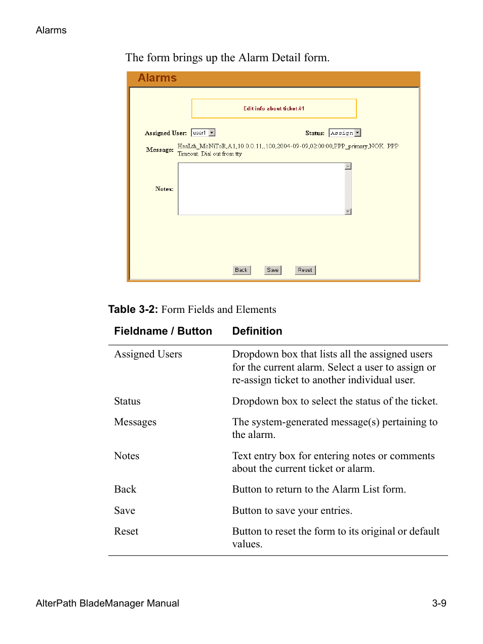 Cyclades AlterPath BladeManager User Manual | Page 63 / 202