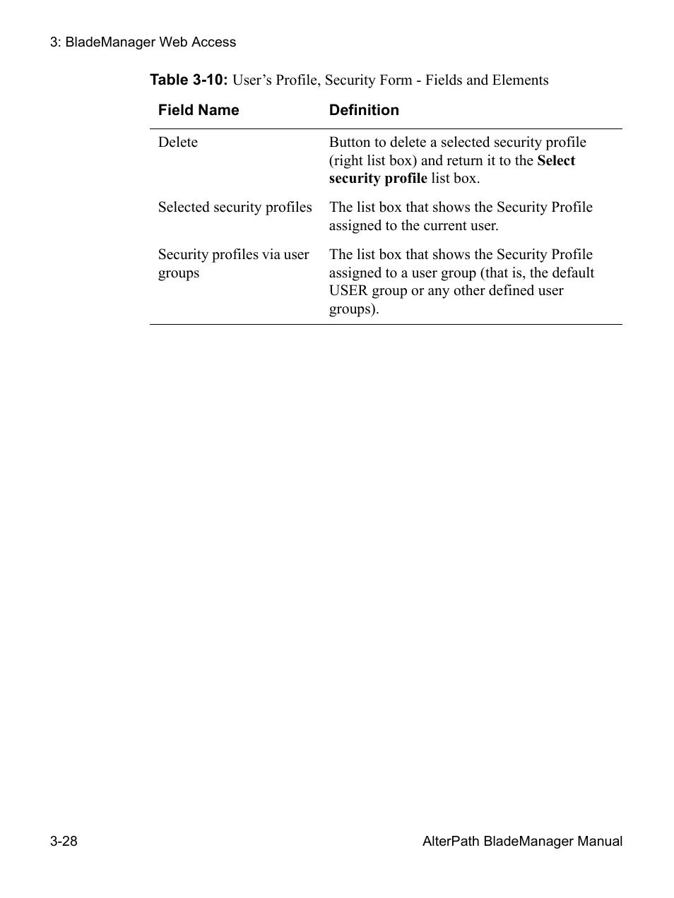 Cyclades AlterPath BladeManager User Manual | Page 82 / 202