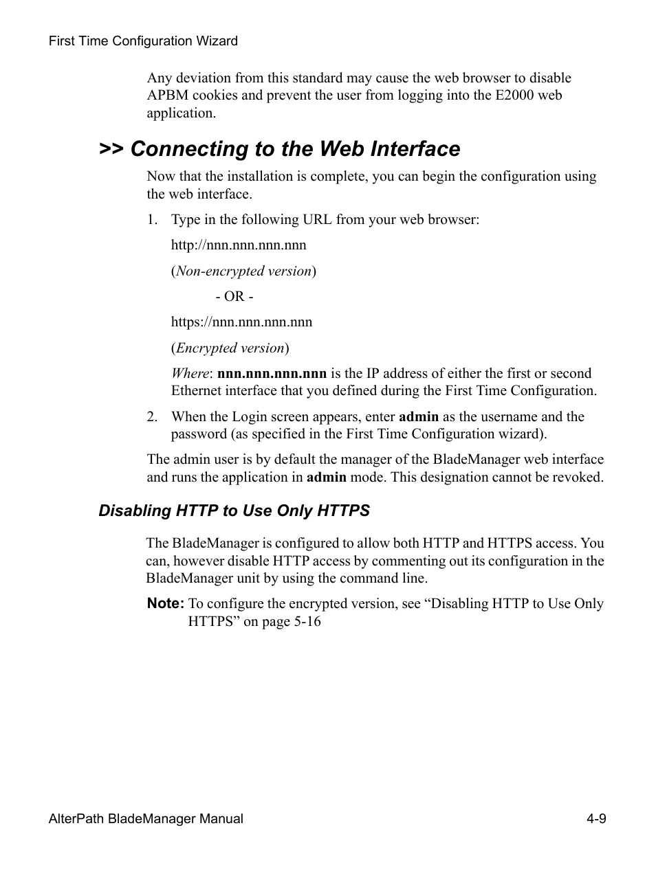 Connecting to the web interface | Cyclades AlterPath BladeManager User Manual | Page 91 / 202