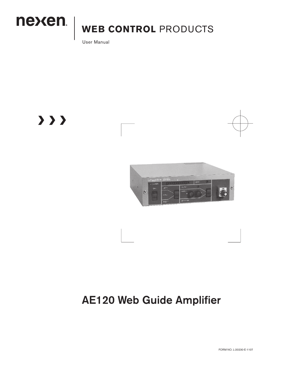 Nexen AE120 912674 User Manual | 11 pages