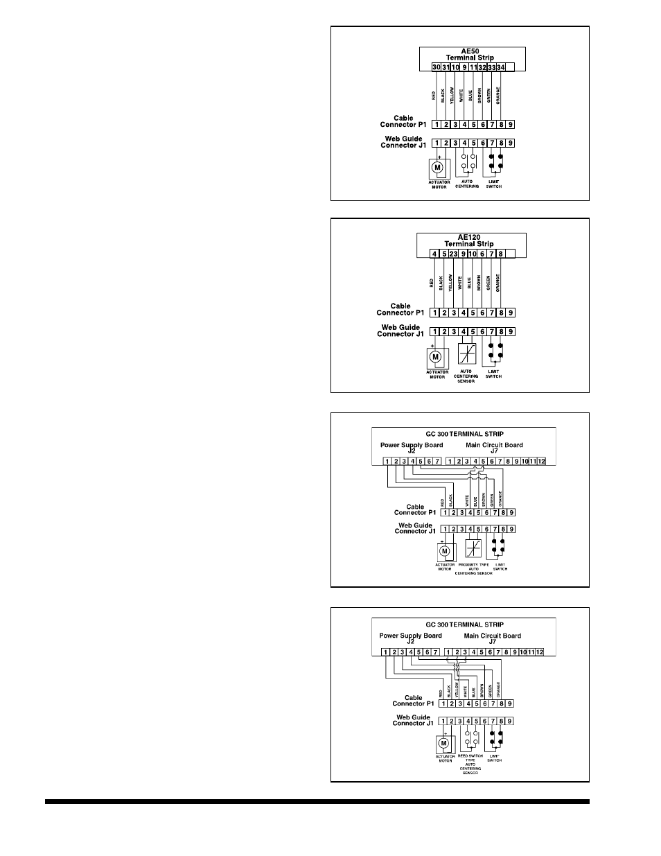 Electrical connections | Nexen Size 18 964104 User Manual | Page 8 / 12