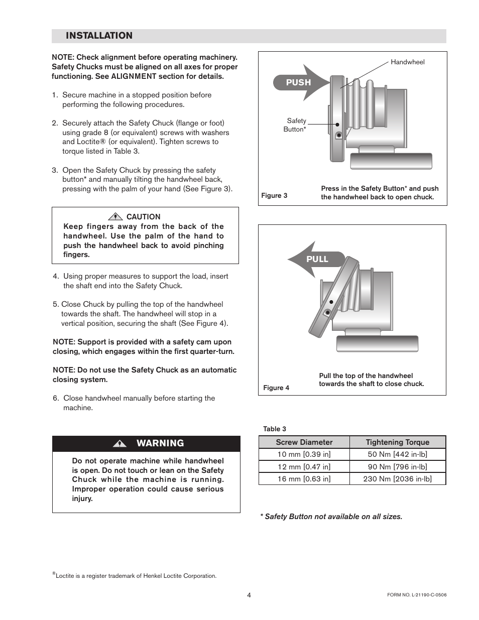Nexen CSB-50F 960723 User Manual | Page 4 / 6