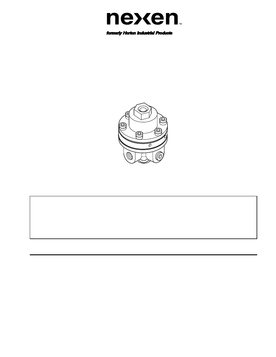 Nexen Air Volume Booster 964228 User Manual | 6 pages