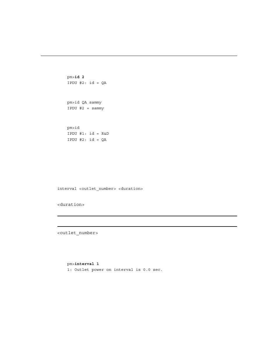 Interval | Cyclades PM IPDU User Manual | Page 58 / 102
