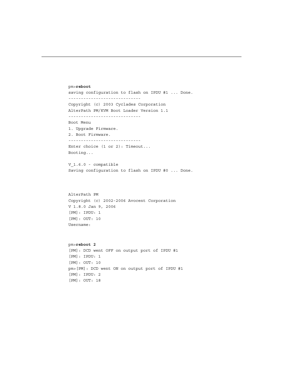 Cyclades PM IPDU User Manual | Page 64 / 102