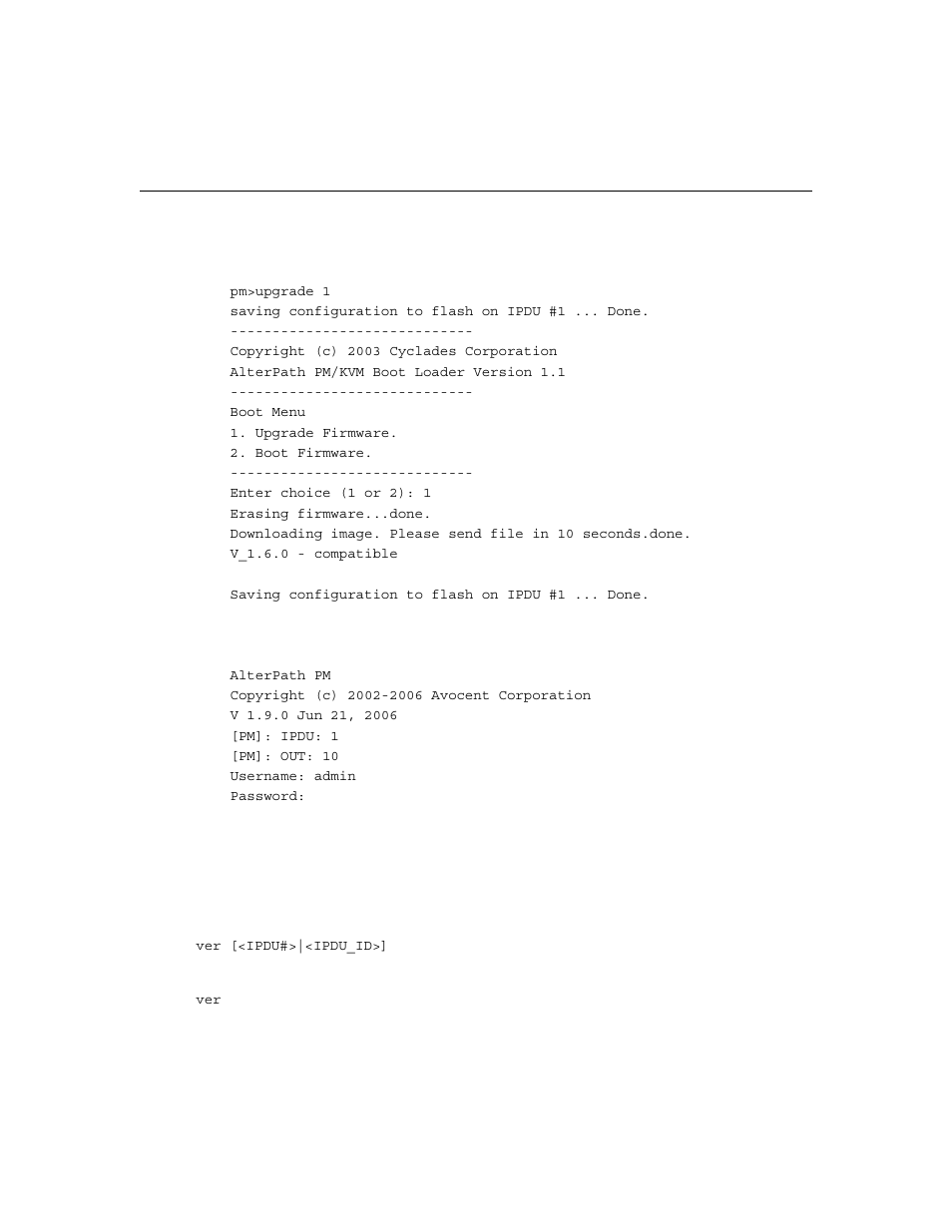 Cyclades PM IPDU User Manual | Page 71 / 102