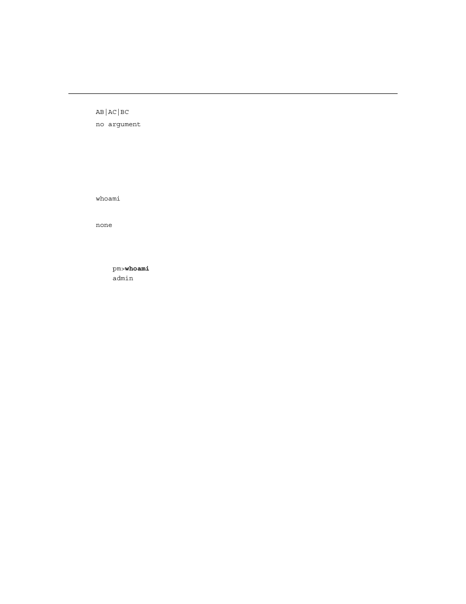 Whoami | Cyclades PM IPDU User Manual | Page 73 / 102