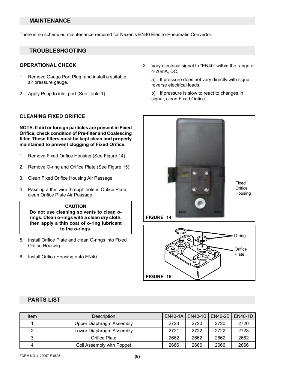 Nexen EN40-2B 912004 User Manual | Page 8 / 10