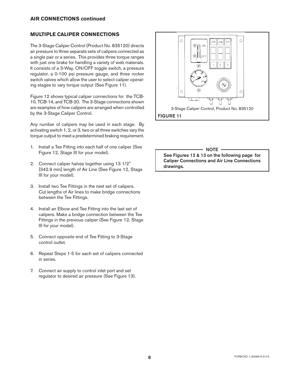 Nexen TCC Caliper 835121 User Manual | Page 11 / 20