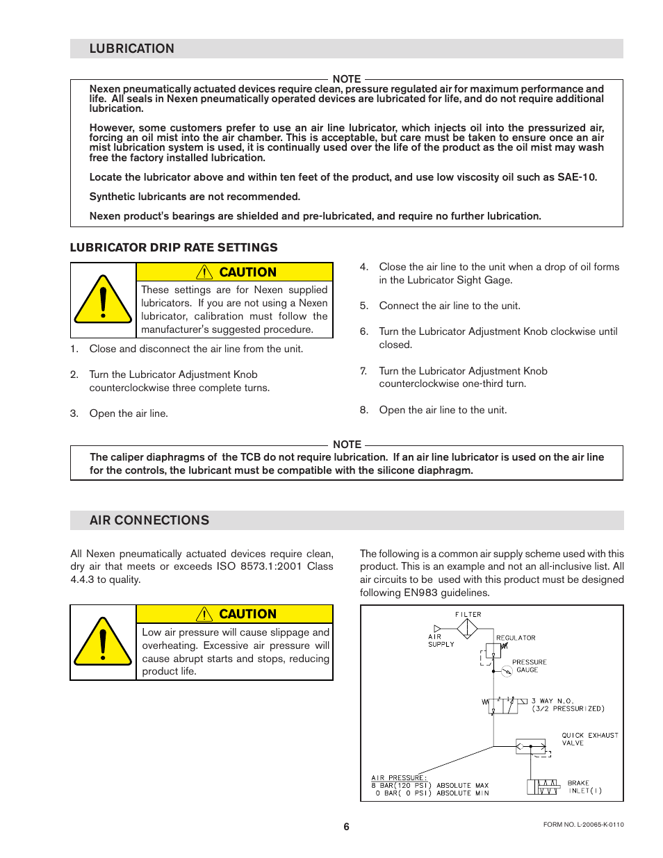 Nexen TCC Caliper 835121 User Manual | Page 9 / 20