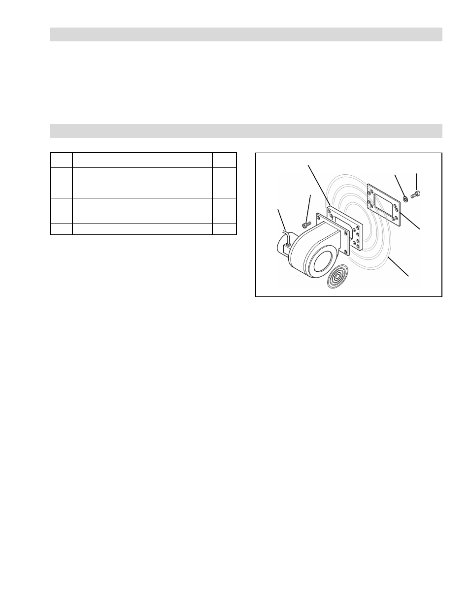 Replacement parts, Parts list | Nexen XTB Cooling Enhancement 835175 User Manual | Page 5 / 6