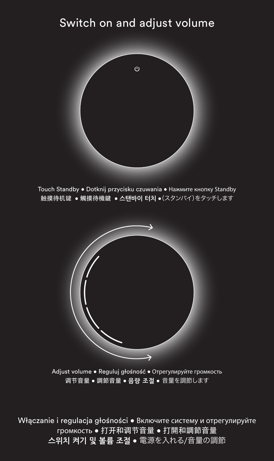 Switch on and adjust volume | Naim Audio Mu-so User Manual | Page 6 / 20