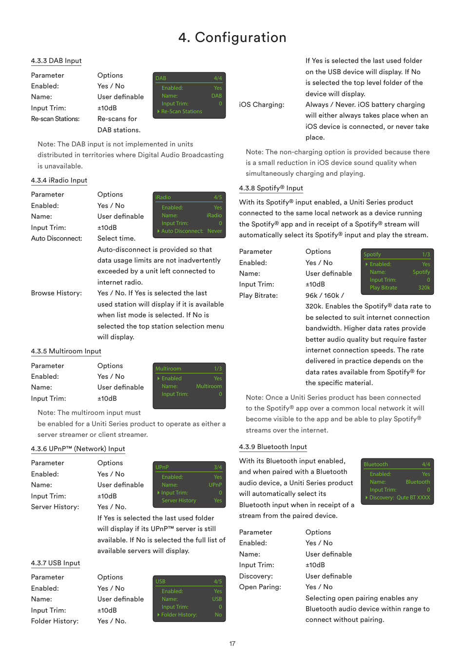 Configuration | Naim Audio SuperUniti User Manual | Page 19 / 36