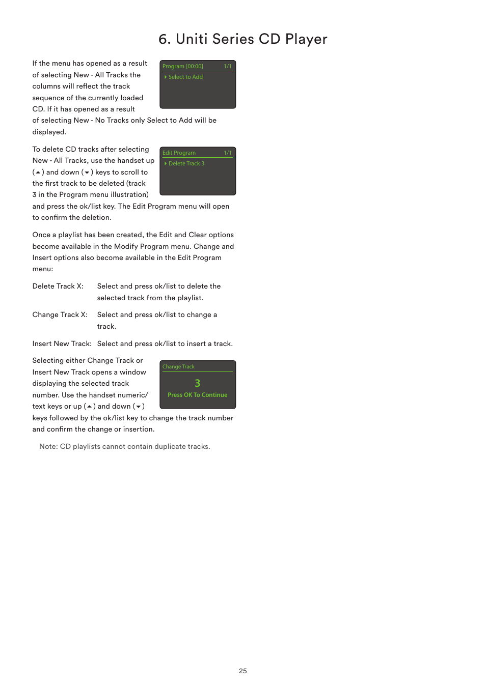 Uniti series cd player | Naim Audio SuperUniti User Manual | Page 27 / 36