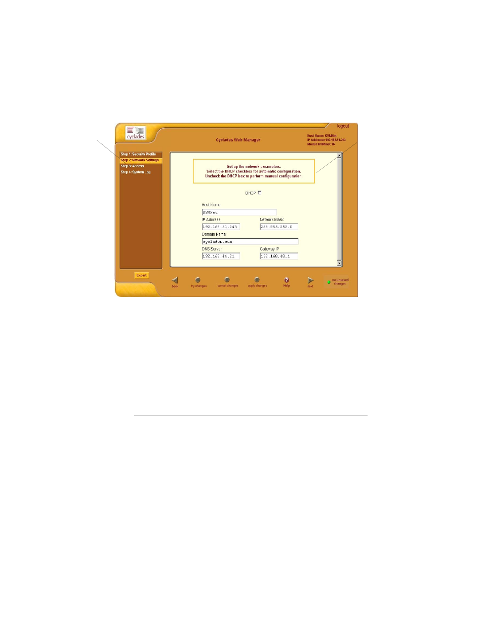 Procedures in wizard mode | Cyclades User's Guide User Manual | Page 158 / 506
