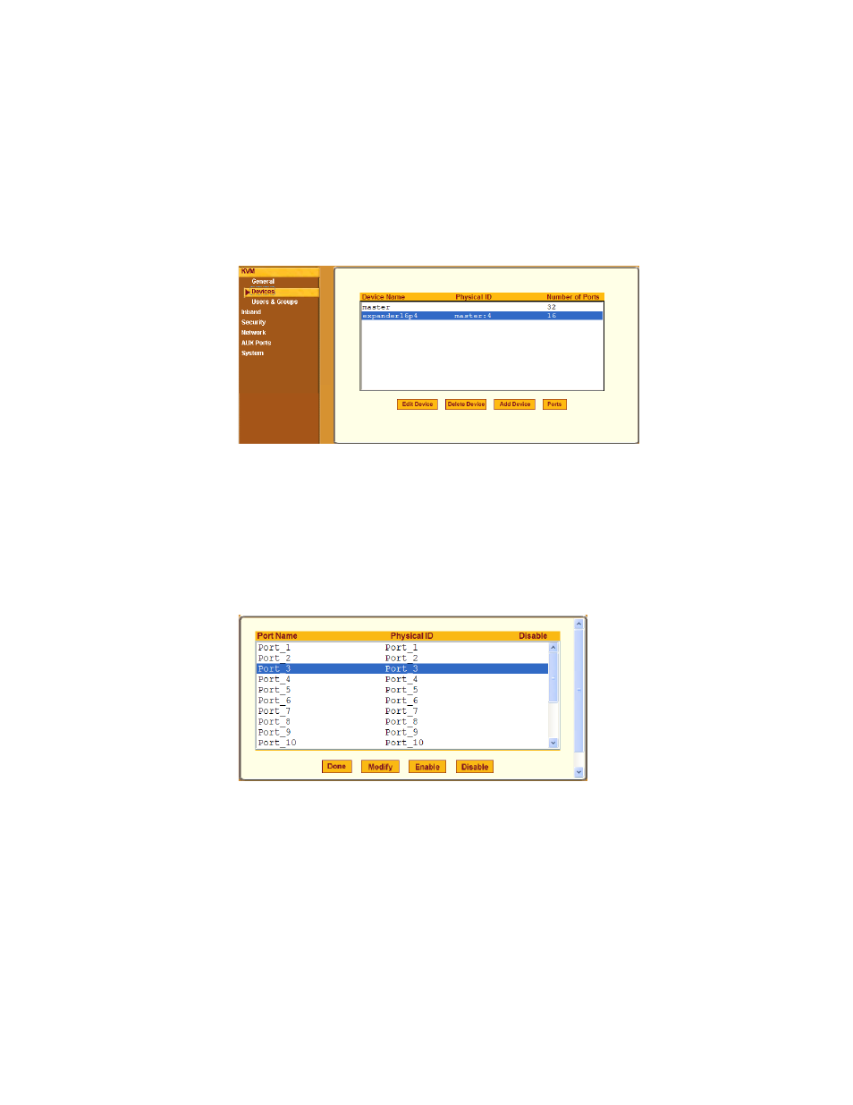 Devices | Cyclades User's Guide User Manual | Page 198 / 506
