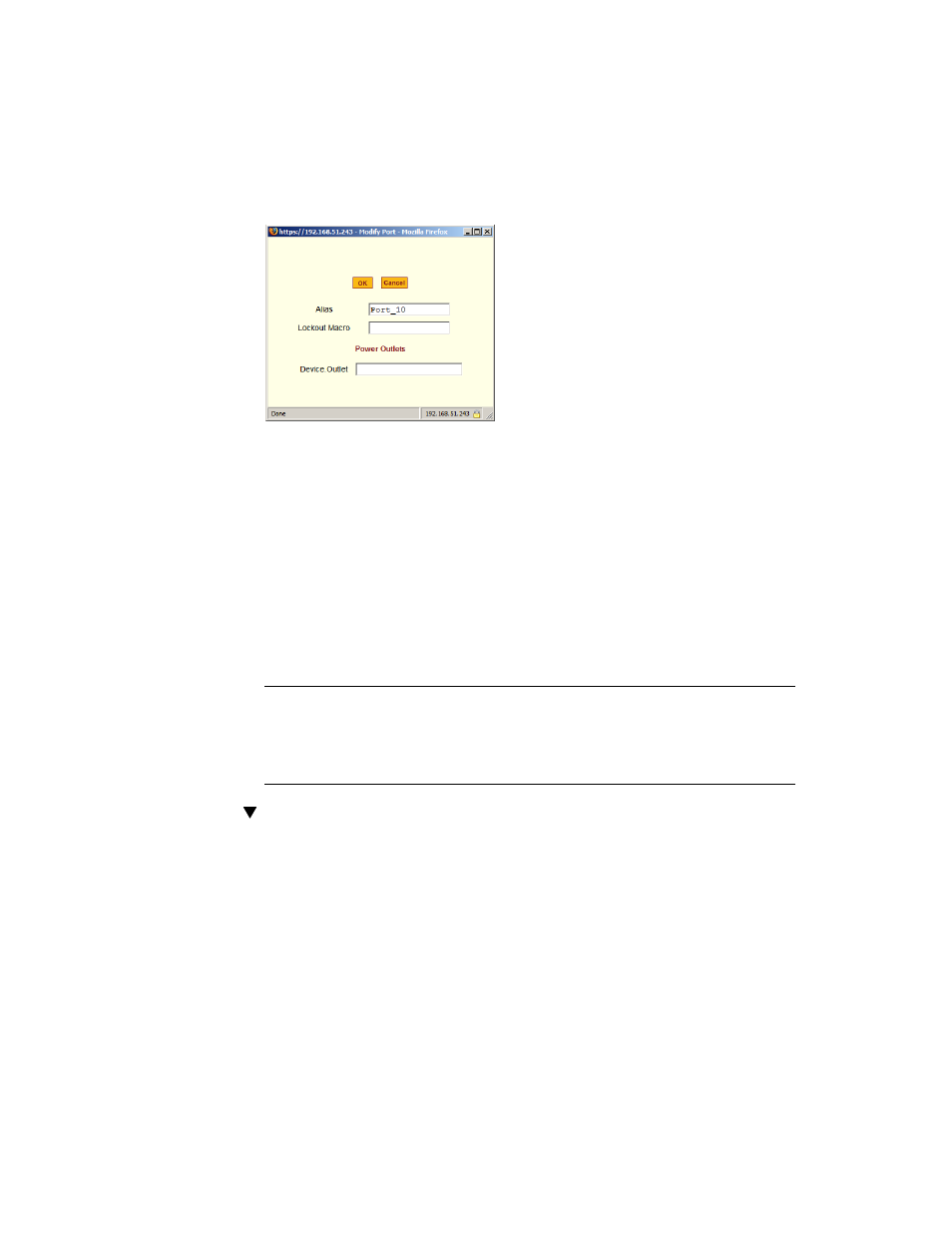 Configuring individual kvm ports, To configure a kvm port for power management, To configure a kvm port for power | Cyclades User's Guide User Manual | Page 199 / 506