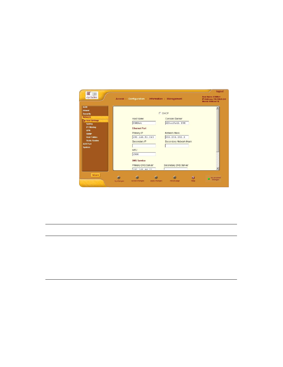 Network | Cyclades User's Guide User Manual | Page 242 / 506