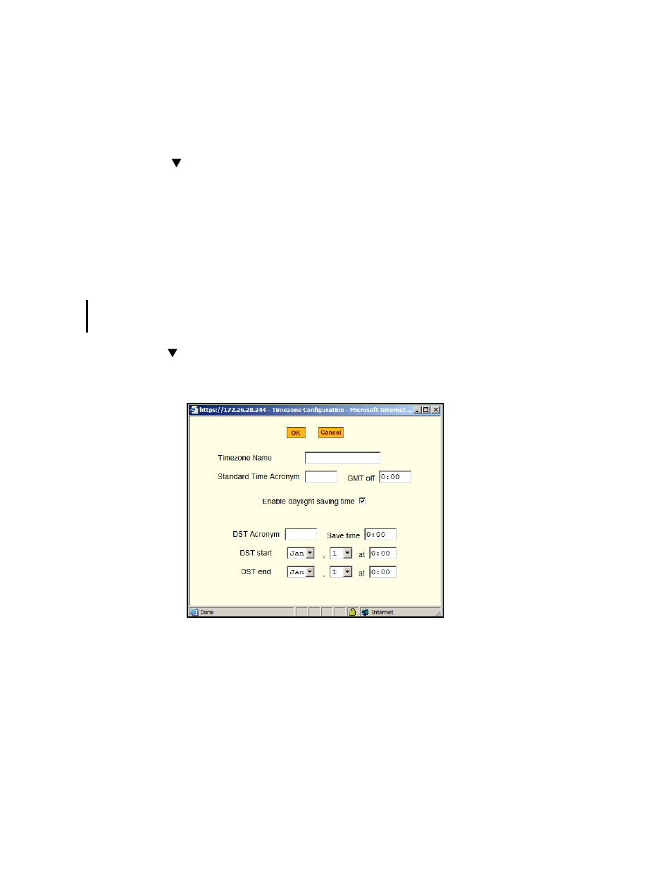 Creating a custom timezone selection, Creating a custom | Cyclades User's Guide User Manual | Page 288 / 506