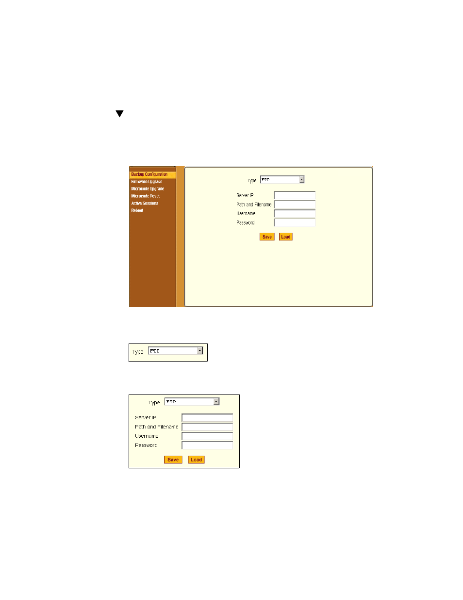 To back up or retrieve kvm/net configuration data | Cyclades User's Guide User Manual | Page 301 / 506