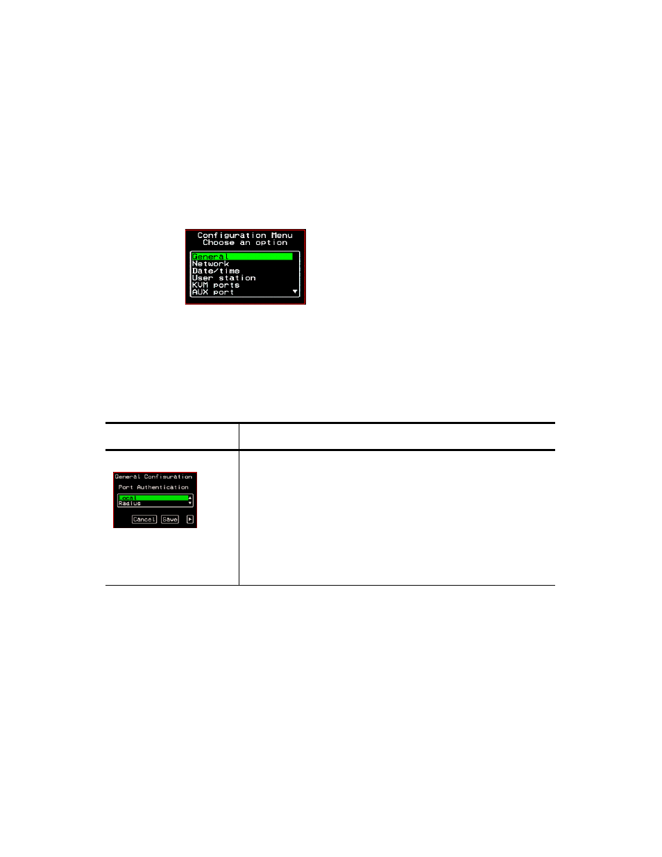 General configuration screens [osd, Ens [osd | Cyclades User's Guide User Manual | Page 378 / 506