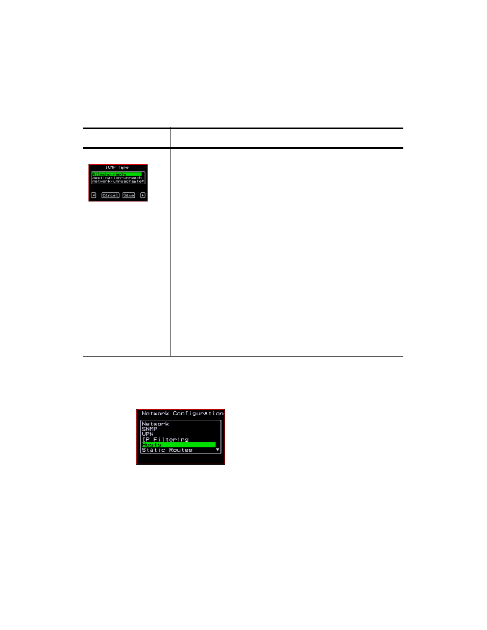 Hosts configuration screens [osd | Cyclades User's Guide User Manual | Page 400 / 506
