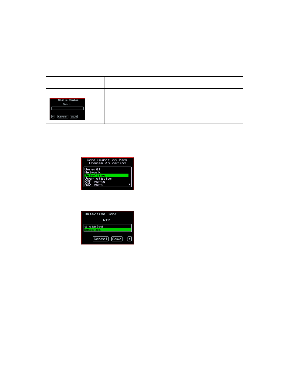 Date/time configuration screens | Cyclades User's Guide User Manual | Page 405 / 506