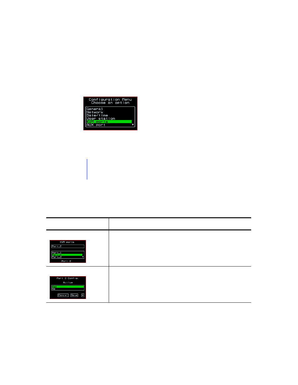 Kvm ports screens | Cyclades User's Guide User Manual | Page 410 / 506