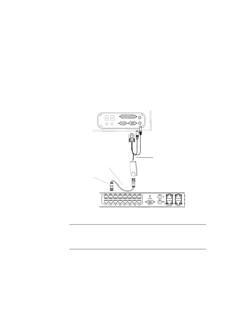 Connecting servers to the kvm ports, Connect servers to be managed through the kvm/net | Cyclades User's Guide User Manual | Page 94 / 506