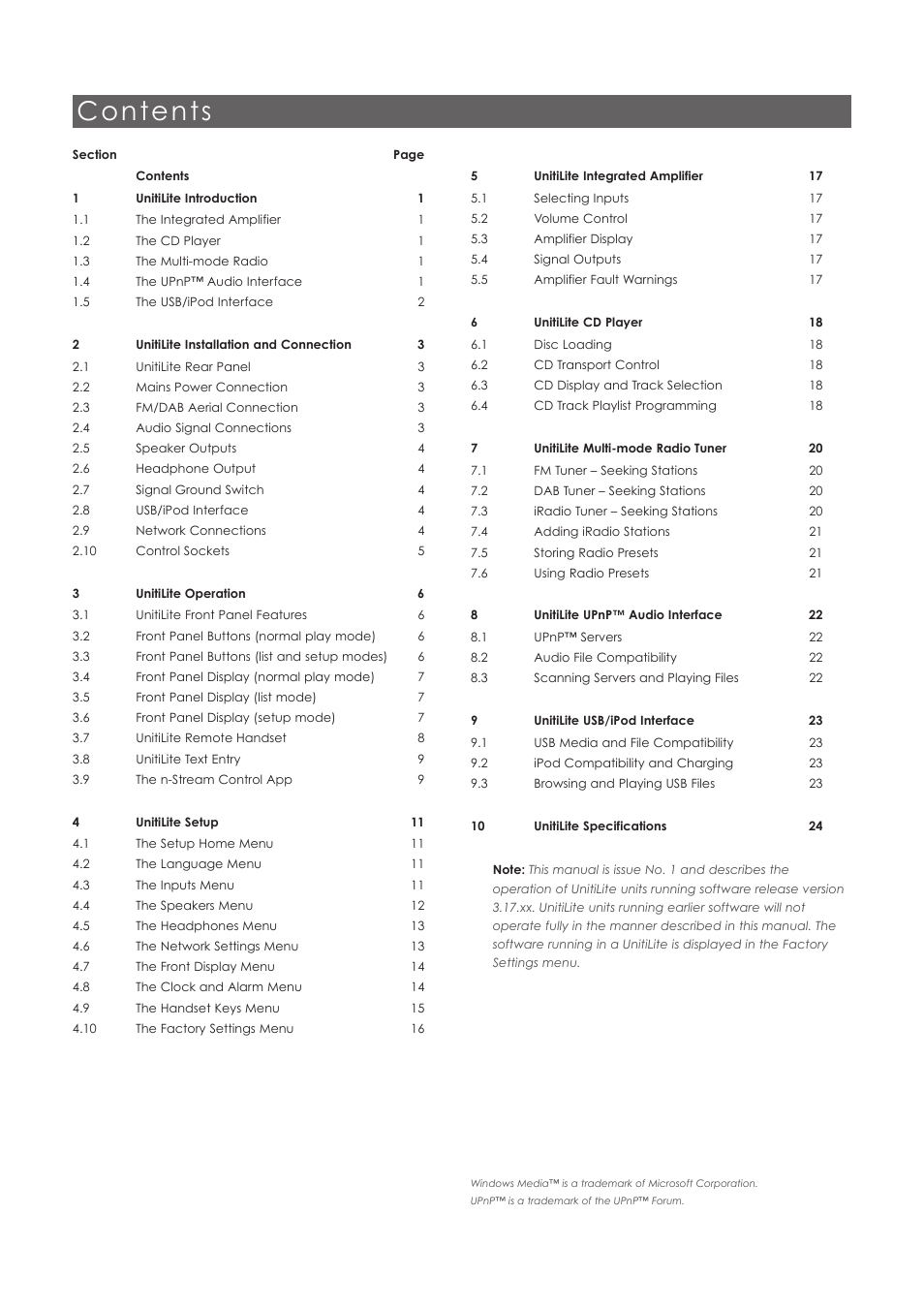 Naim Audio UnitiLite User Manual | Page 2 / 26