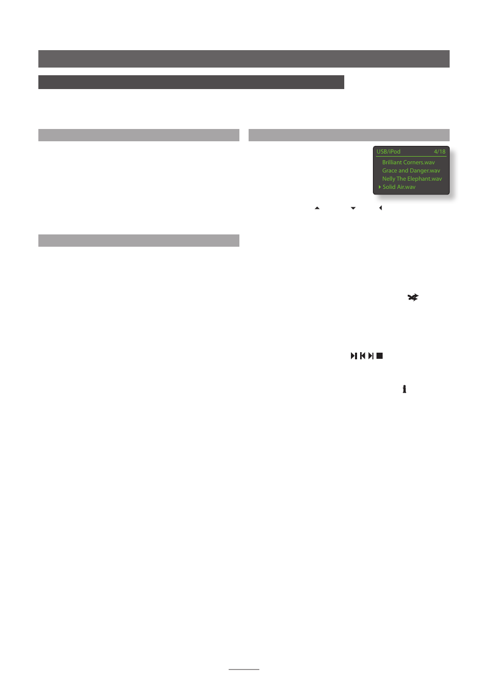 8 nac-n 172 xs usb/ipod interface, 1 usb media and file compatibility, 2 ipod compatibility and charging | 3 browsing and playing usb files, Nac-n 172 xs usb/ipod inter face | Naim Audio NAC-N 172 XS User Manual | Page 23 / 24