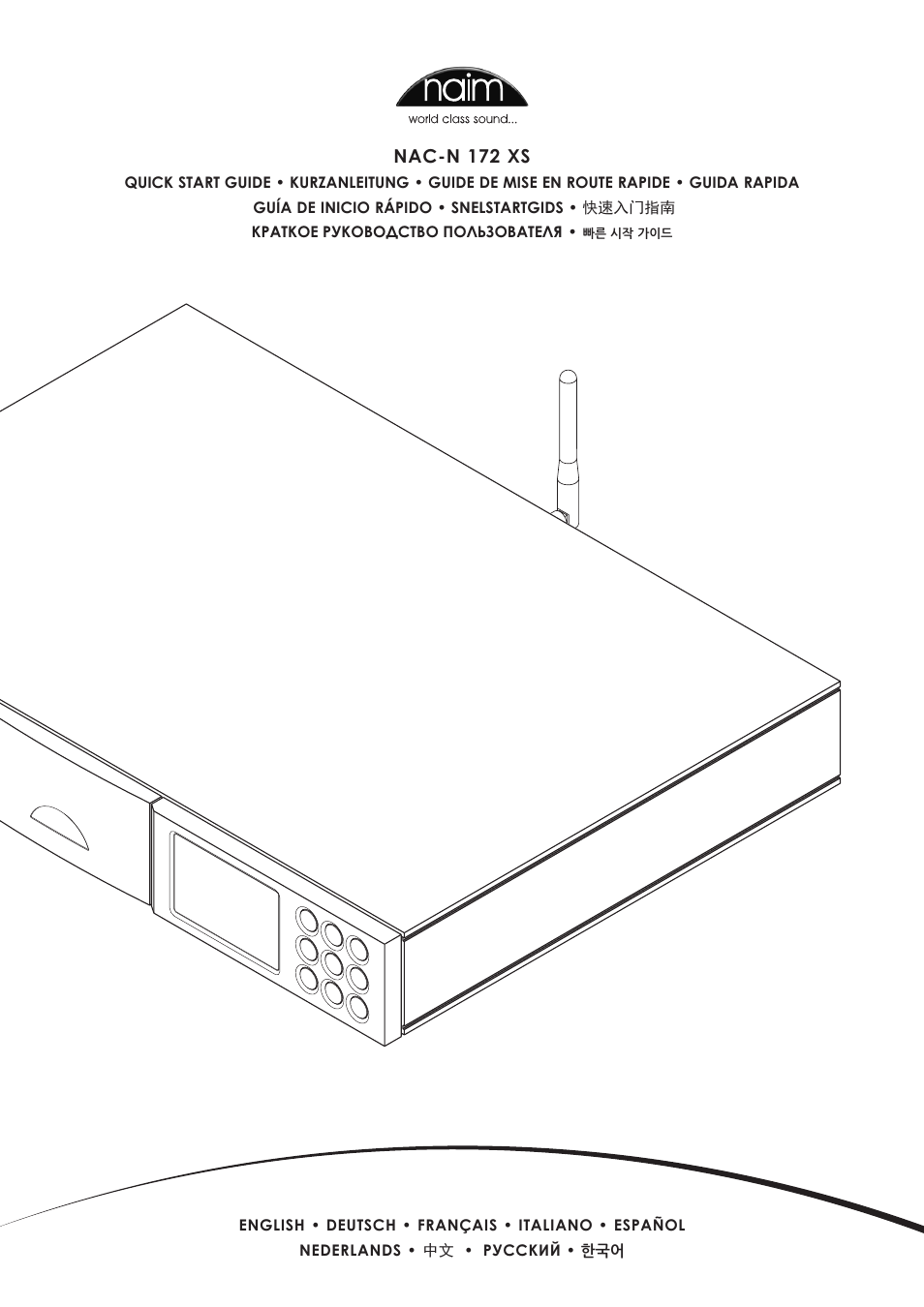 Naim Audio NAC-N 172 XS User Manual | 40 pages