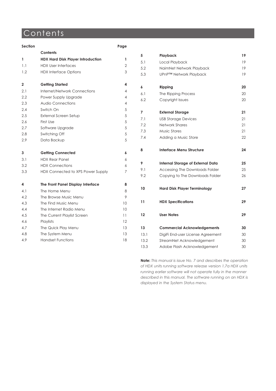 Naim Audio HDX User Manual | Page 2 / 32