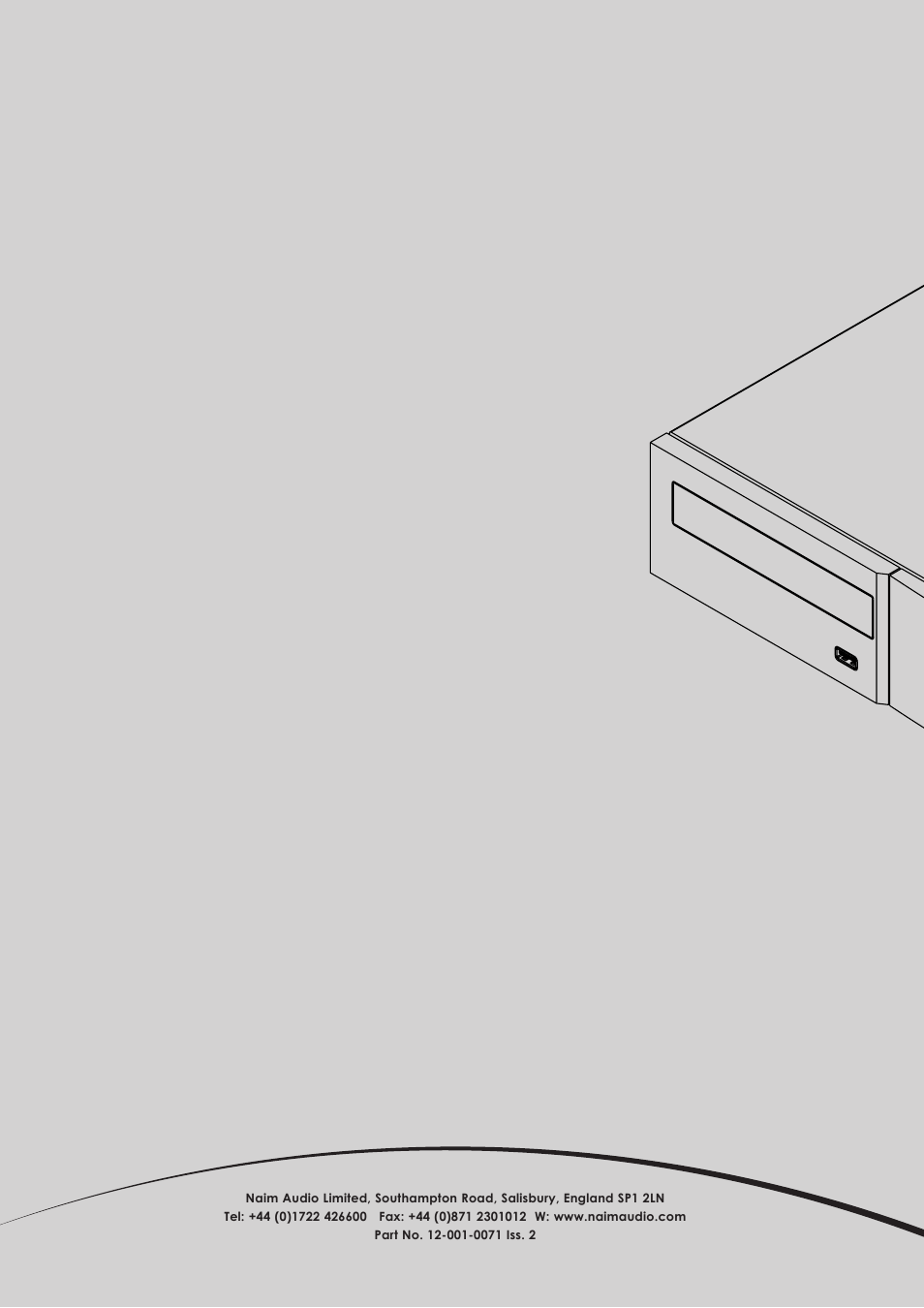 Naim Audio HDX User Manual | Page 12 / 12