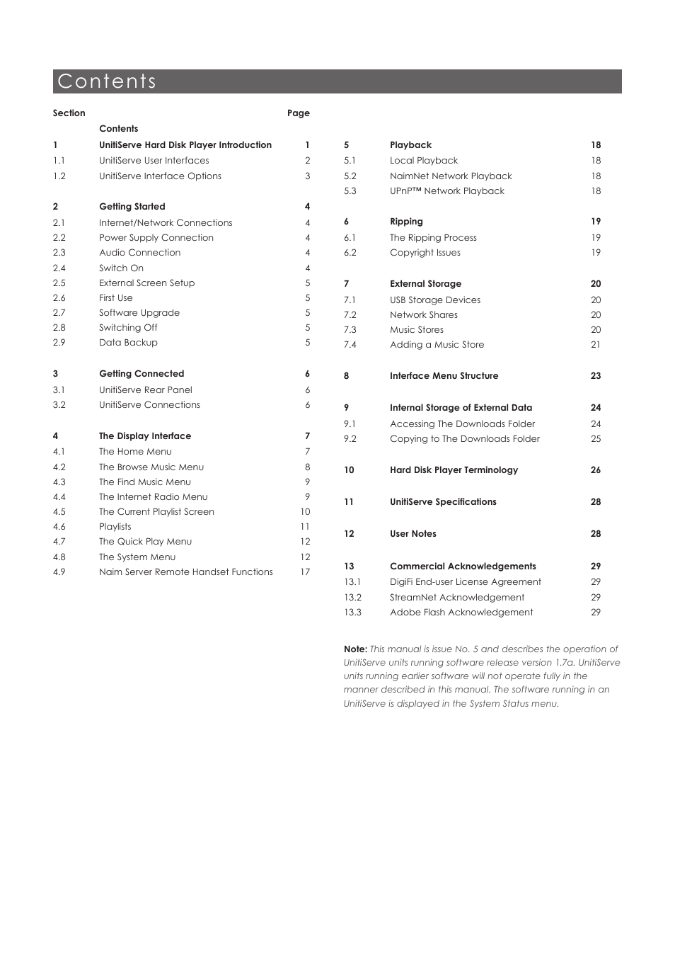 Naim Audio UnitiServe User Manual | Page 2 / 31