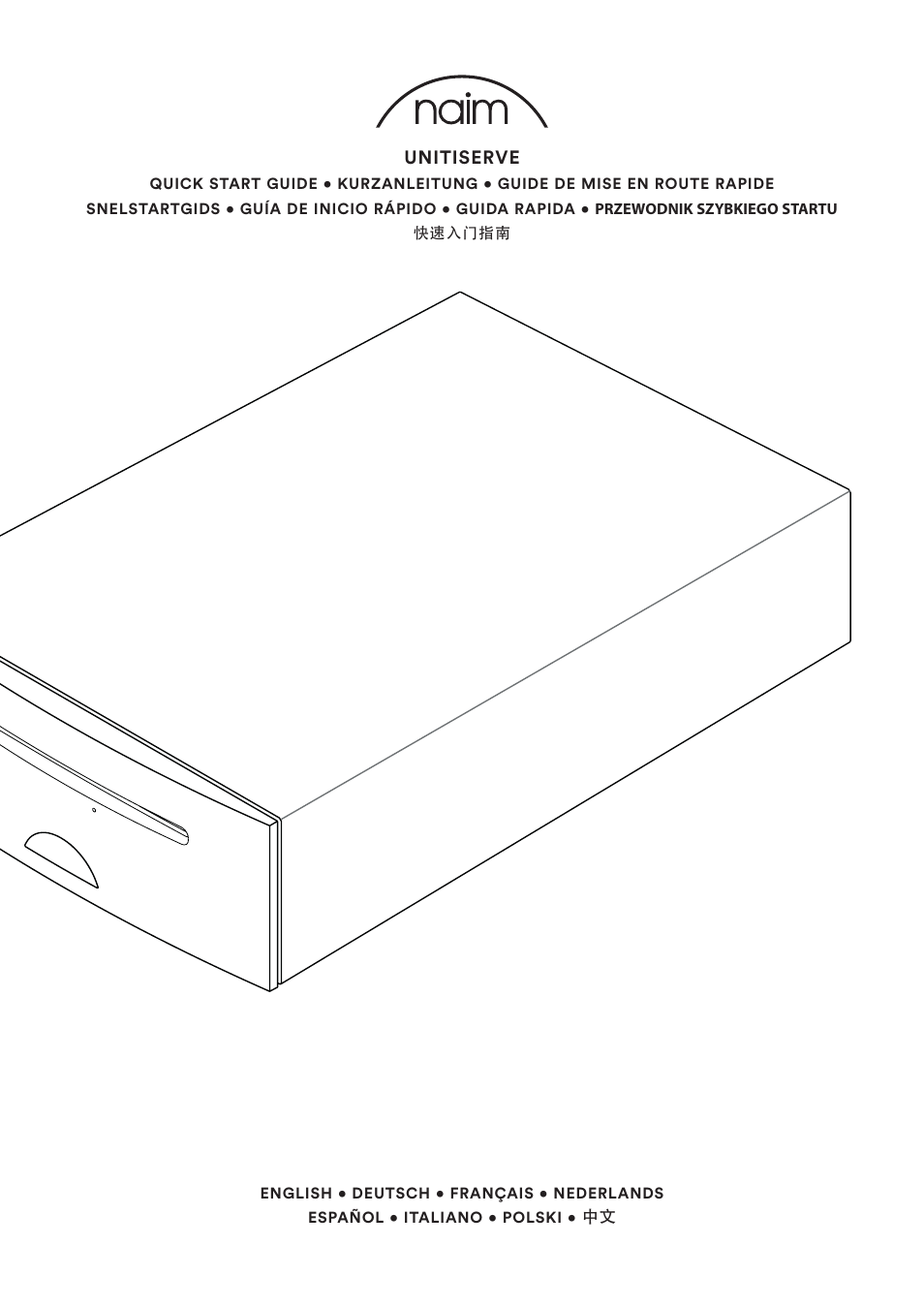 Naim Audio UnitiServe User Manual | 18 pages