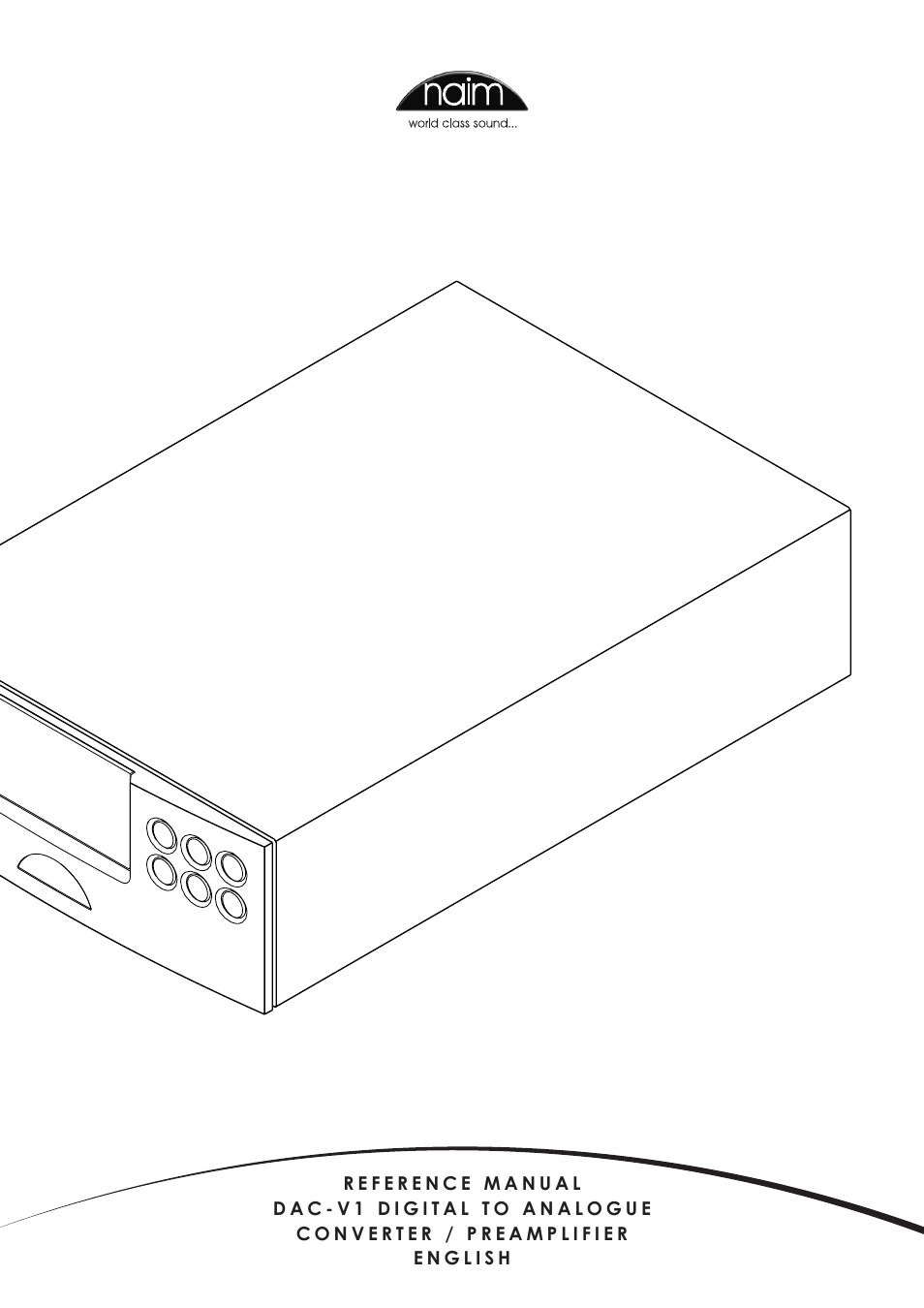 Naim Audio DAC-V1 User Manual | 17 pages