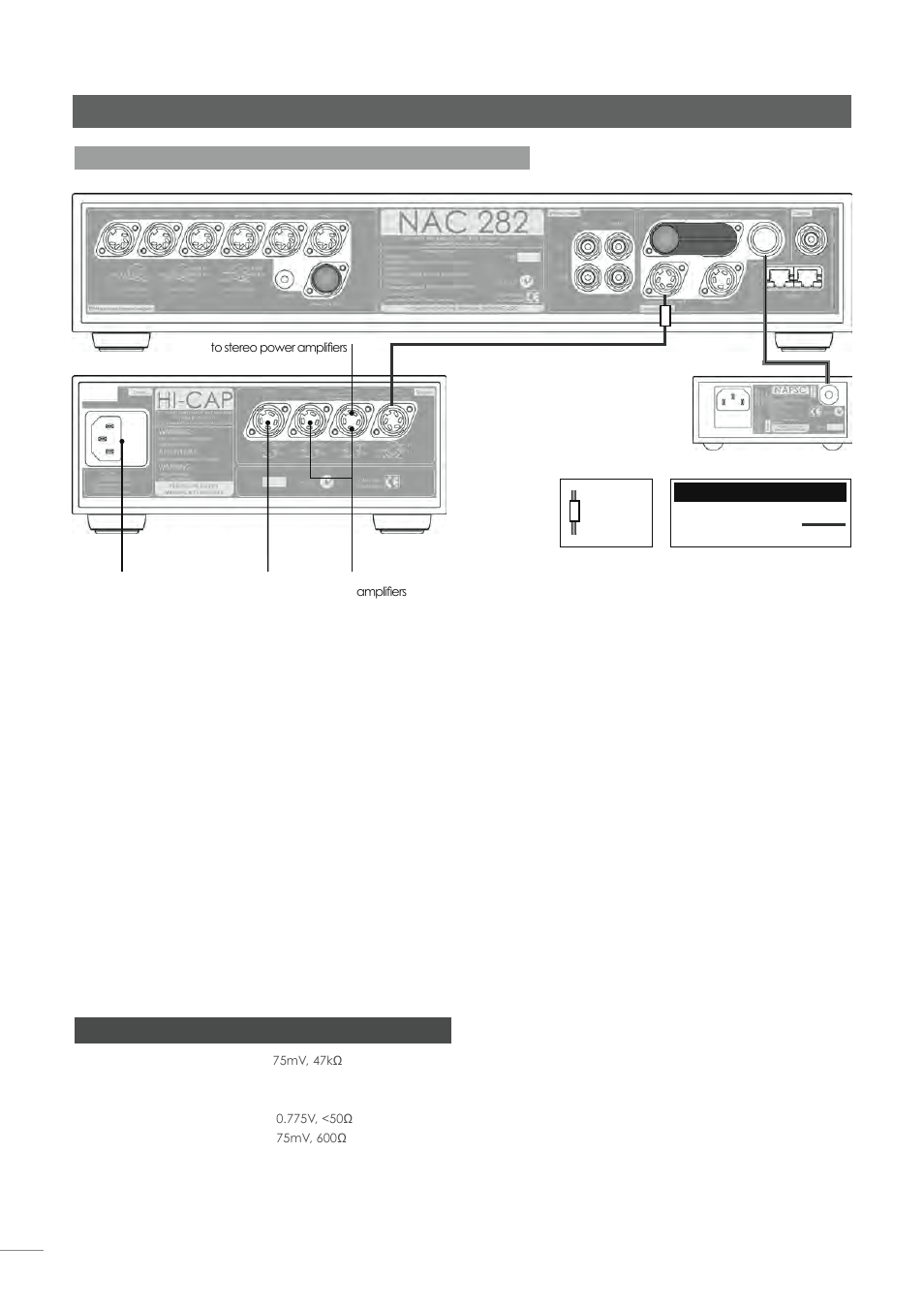 Nac 282 preamplifier | Naim Audio NAP 500 User Manual | Page 12 / 44