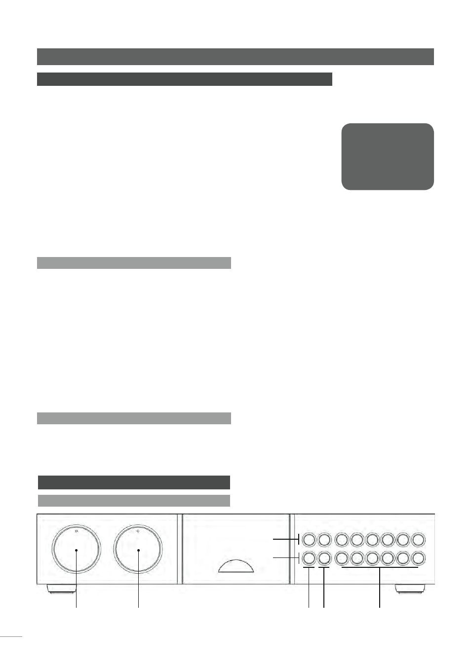 Nac 252 preamplifier, 7 nac 252 introduction and installation, 8 nac 252 controls and connections | Naim Audio NAP 500 User Manual | Page 8 / 44