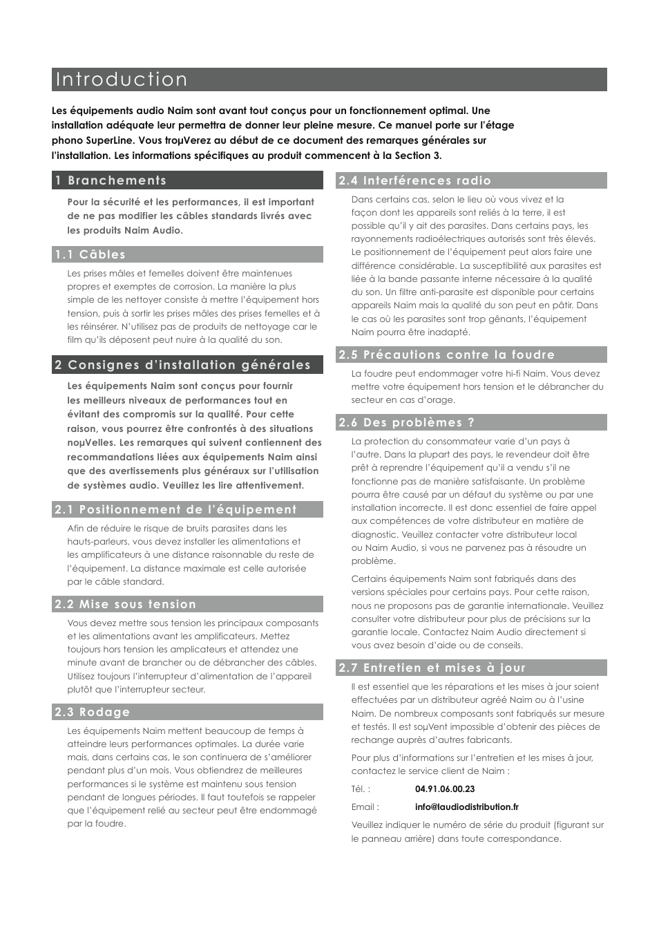 Introduction | Naim Audio SuperLine User Manual | Page 18 / 32