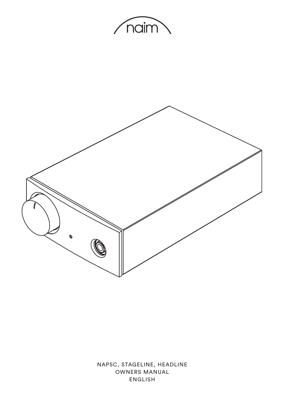 Naim Audio StageLine User Manual | 12 pages