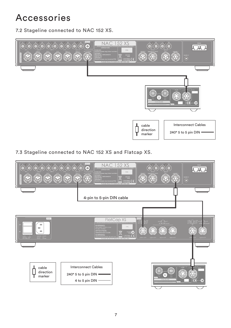 Accessories | Naim Audio StageLine User Manual | Page 9 / 12