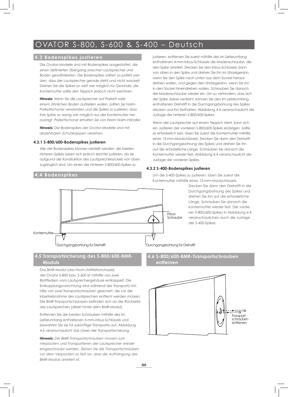 Naim Audio Ovator S-800 User Manual | Page 14 / 72