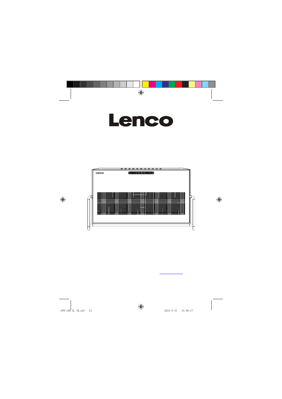Apd-100 ib-de.pdf, Apd-100 | Lenco APD-100 User Manual | Page 13 / 61