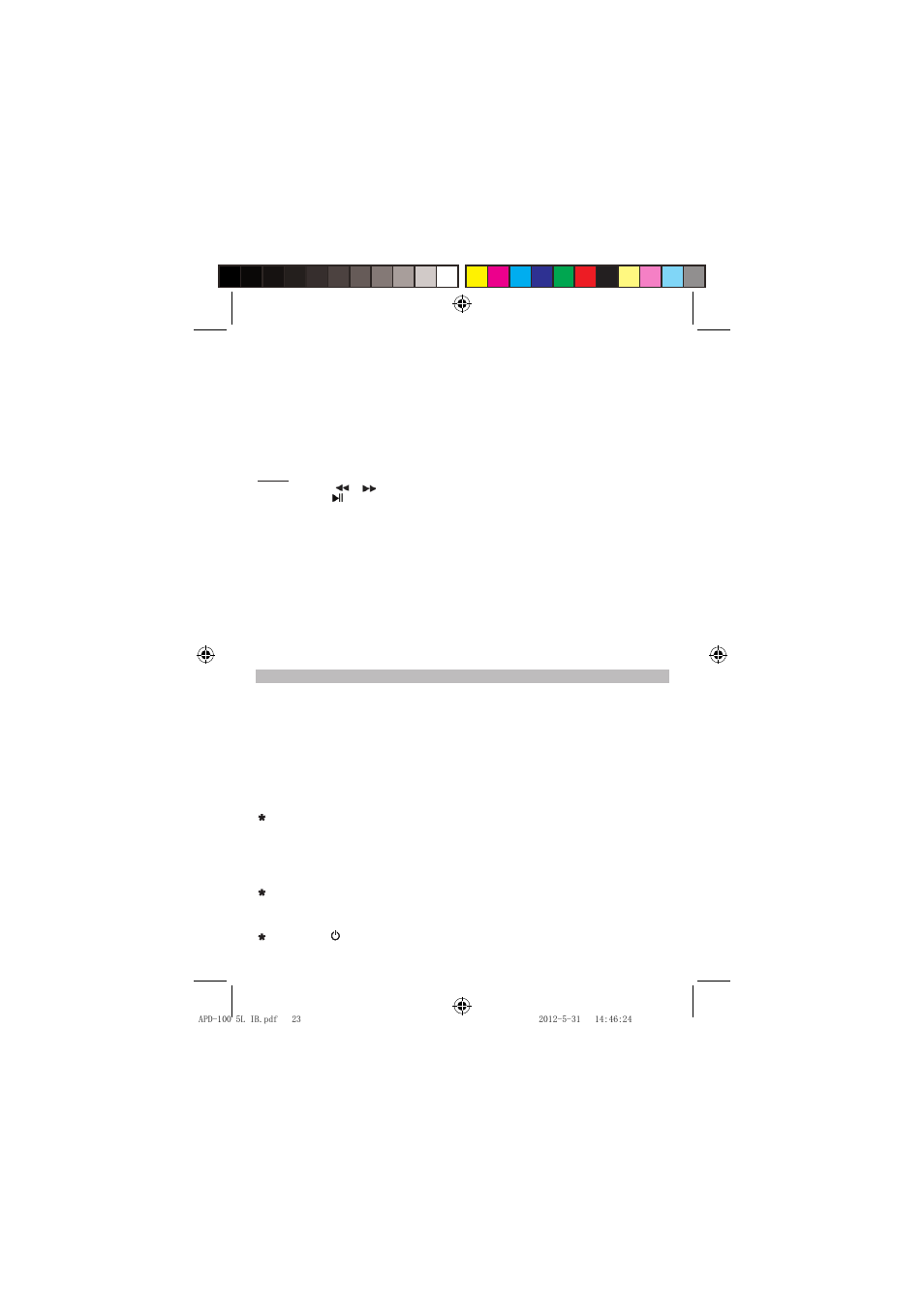 Lenco APD-100 User Manual | Page 23 / 61